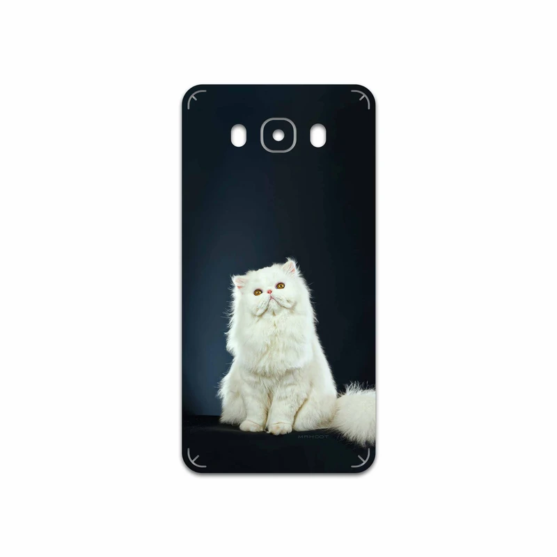 برچسب پوششی ماهوت مدل Persian cat مناسب برای گوشی موبایل سامسونگ Galaxy J7 2016
