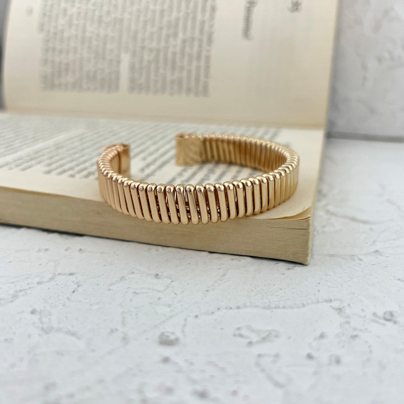 دستبند النگویی زنانه ژوپینگ مدل فنری کد B4554