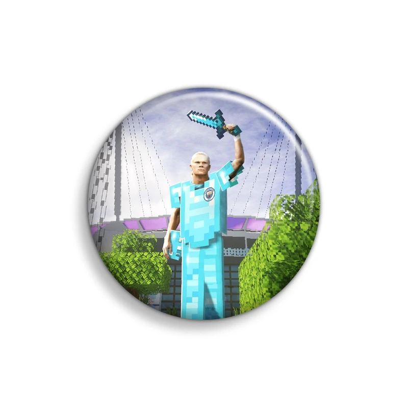 پیکسل ابیگل طرح ارلینگ هالند ماینکرفت منچستر سیتی manchester city Haaland کد 032