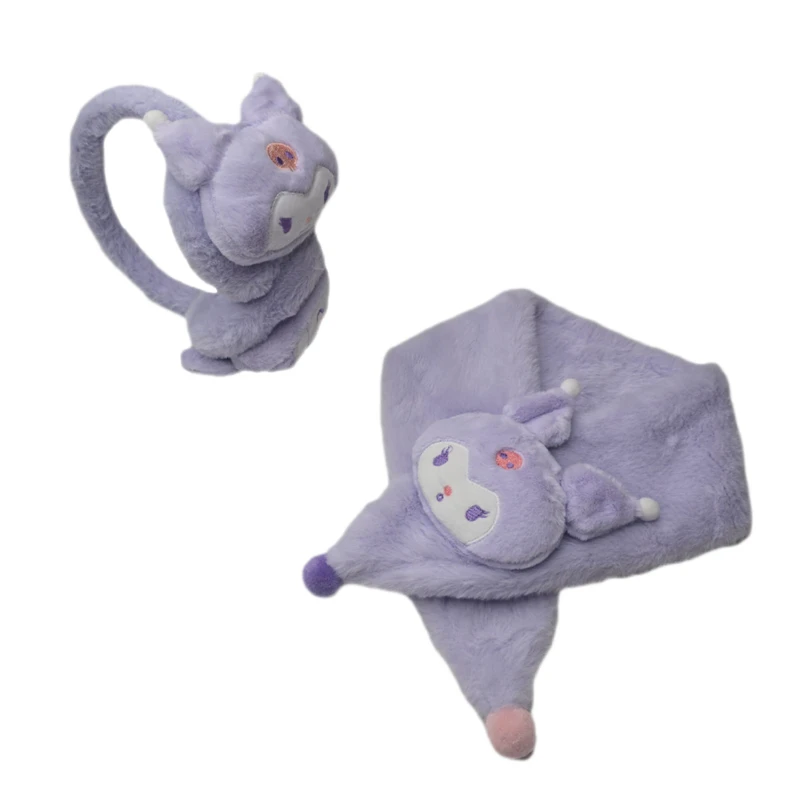 گوش گیر زمستانی بچگانه مدل کرومی  کد 03 به همراه شال گردن