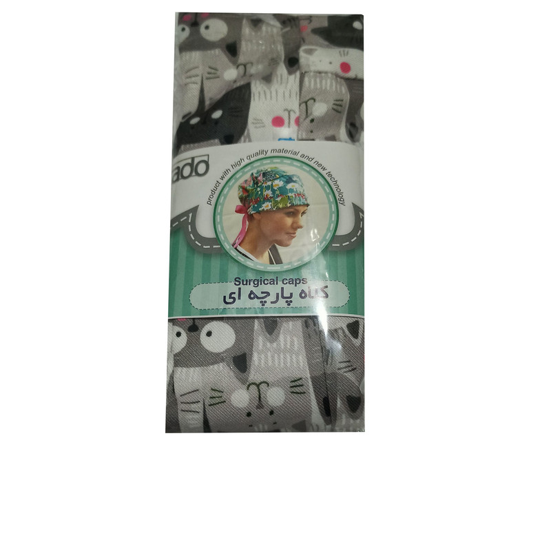 ست کلاه و روپوش پزشکی زنانه تادو مدل RO1904