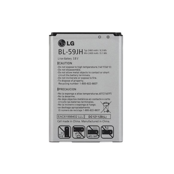 باتری موبایل مدل BL-59JH ظرفیت 2460 میلی آمپر ساعت مناسب برای گوشی موبایل LG P713