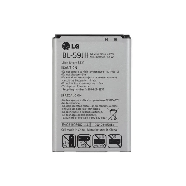 باتری موبایل مدل BL-59JH ظرفیت 2460 میلی آمپر ساعت مناسب برای گوشی موبایل LG P713