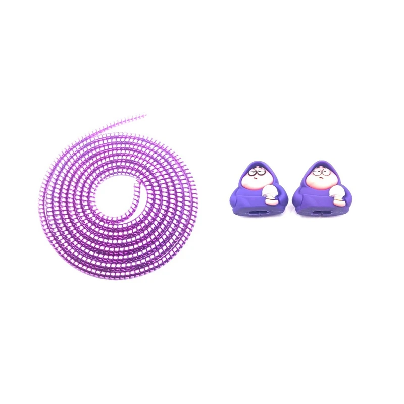 محافظ کابل شارژ و هندزفری مدل Patrick44 بسته سه عددی 