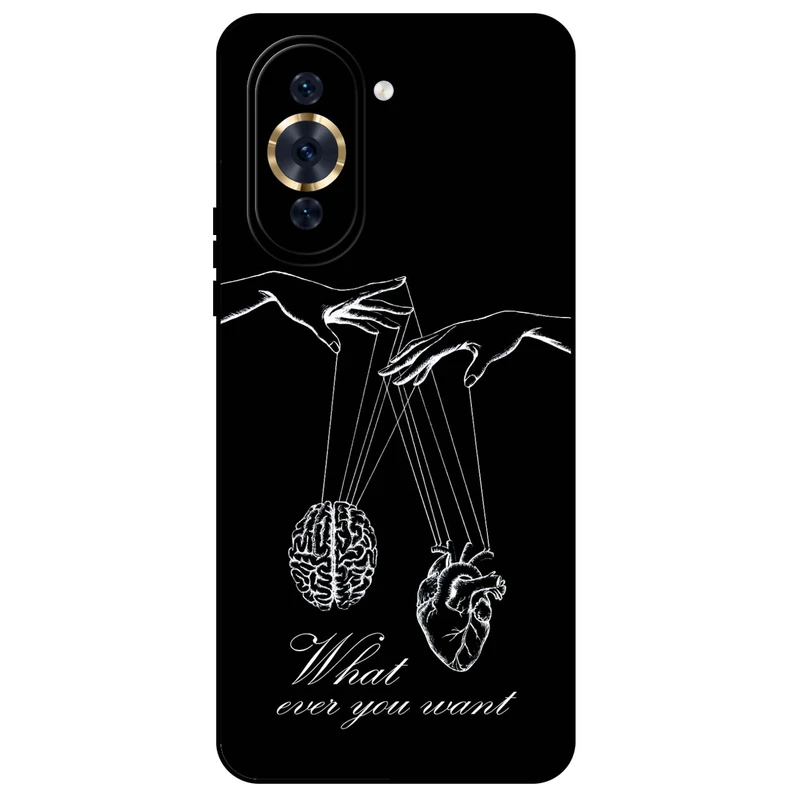 کاور مگافون طرح فکر و احساس مدل 1899 مناسب برای گوشی موبایل هوآوی Nova 10 Pro 