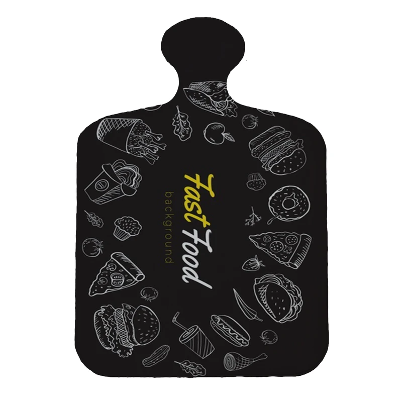 پادری مدل تخته گوشت طرح kitchen کد 8253 سایز 110×80 سانتی متر