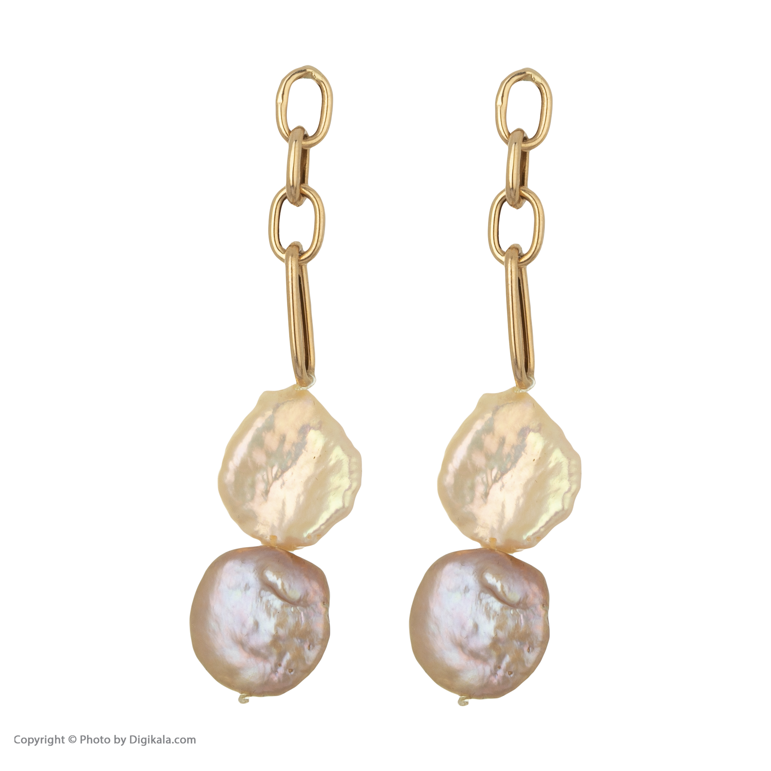 گوشواره طلا 18 عیار زنانه مایا ماهک مدل ME0918