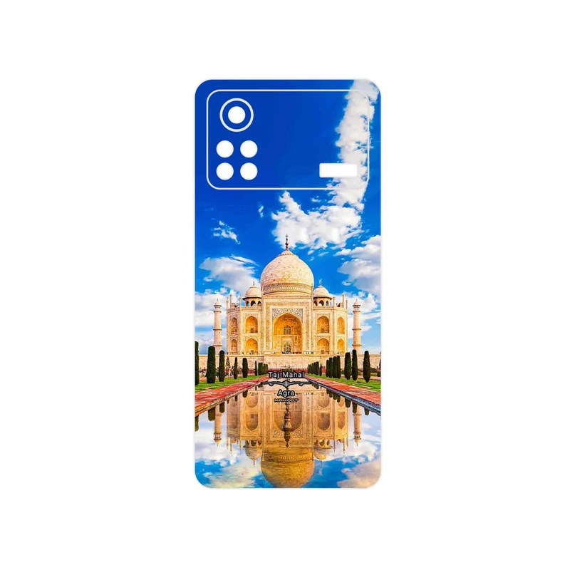برچسب پوششی ماهوت مدل The Taj Mahal مناسب برای گوشی موبایل شیائومی Poco X4 Pro 5G