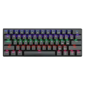 T-Dagger Arena T-TGK321 Gaming Keyboard, Mechanical Blue Switch, Tenkeyless, RGB Lighting
