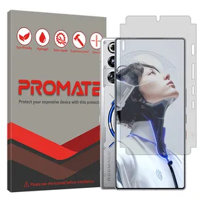Promate Hydrogel model Transparent Screen Protector for ZTE nubia RedMagic 11 Pro Plus mobile phone