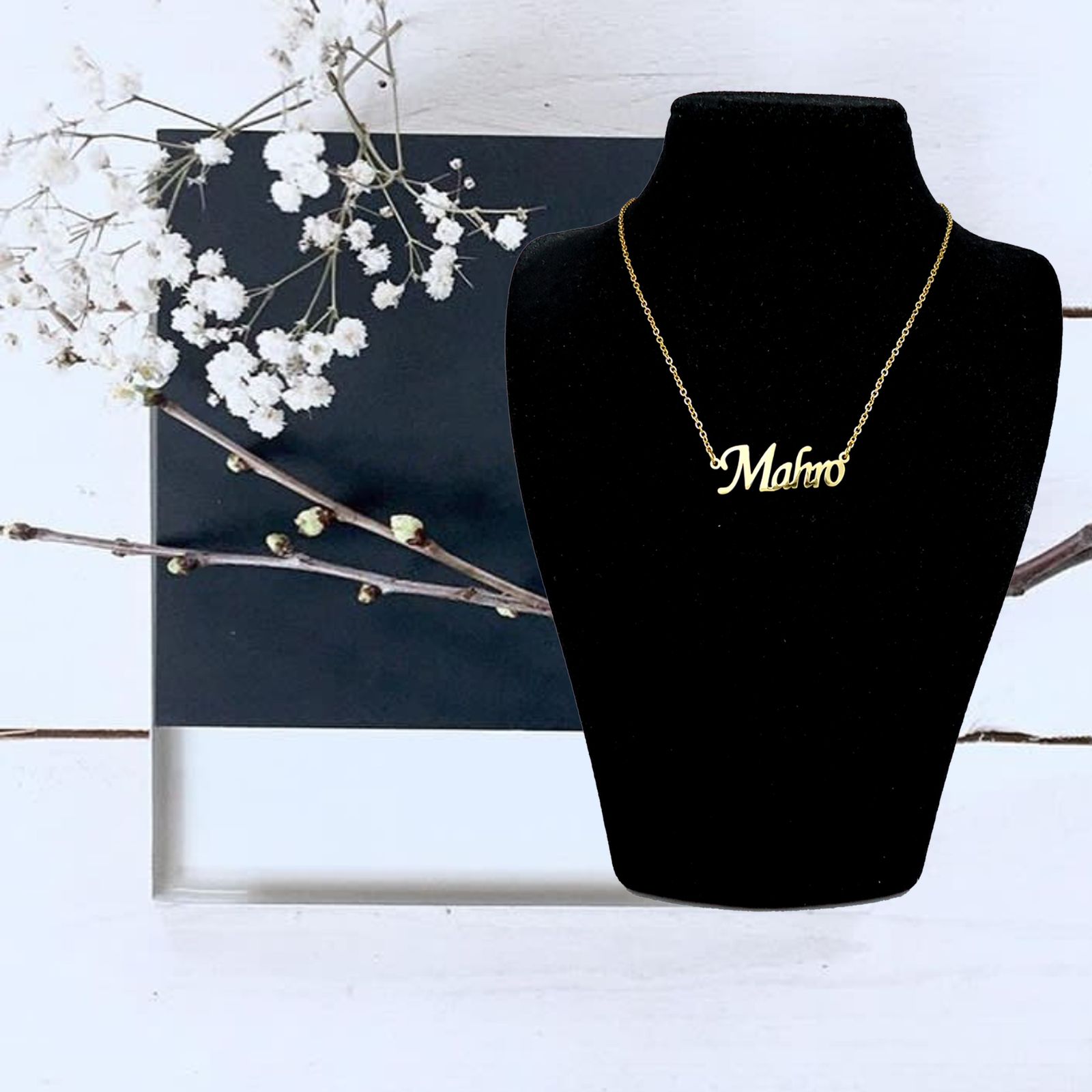 گردنبند زنانه آی جواهر مدل ماهرو کد M1070 - - 4