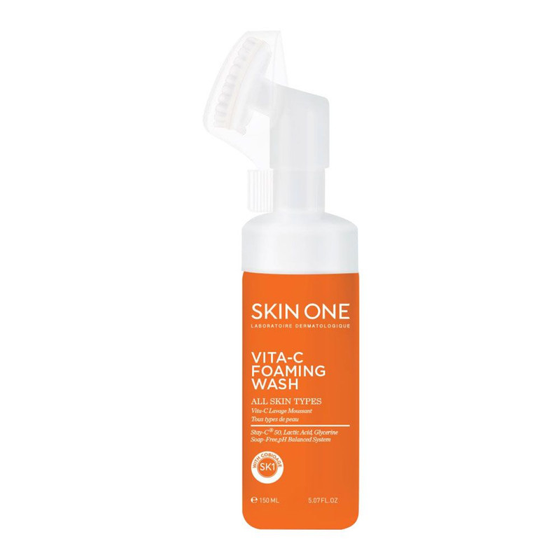 فوم شستشو صورت اسکین وان مدل Vita-C حجم 150 میلی لیتر