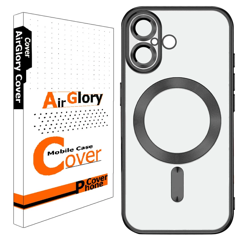 کاور ایرگلوری مدل Magsafe مناسب برای گوشی موبایل اپل Iphone 16