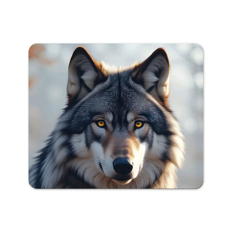 ماوس پد پاد آفرین طرح گرگ کد 540 سایز 19*24 سانتی متر