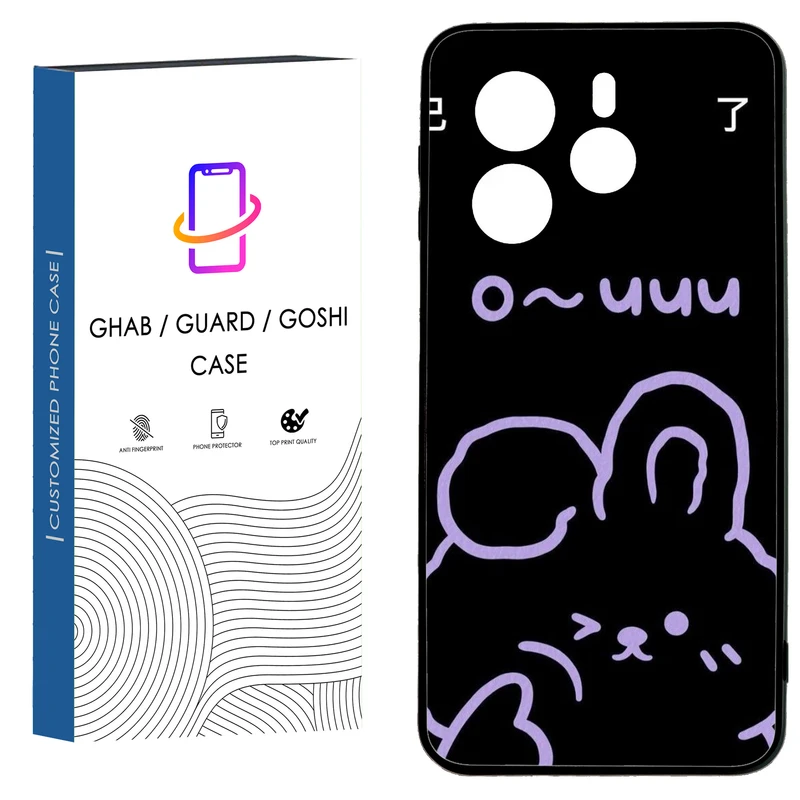 کاور قاب گارد گوشی طرح دخترانه کد 37 - TPU مناسب برای گوشی موبایل شیائومی Redmi Note 14 5G