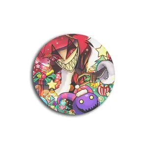 زیر لیوانی مدل انیمیشن هزبین هتل الستور کد Hazbin Hotel 676