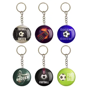 جاکلیدی خندالو مدل فوتبال Football کد 1665B مجموعه 6 عددی