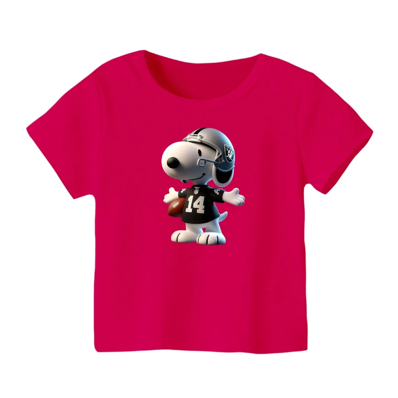 تی شرت آستین کوتاه بچگانه مدل اسنوپی کد ۵۴