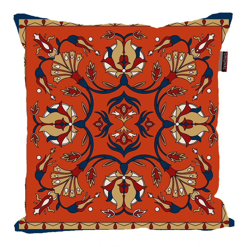 کوسن پاد آفرین مدل سنتی طرح فرش ایرانی کد PK30810