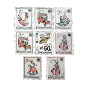 تمبر یادگاری مدل اسباب بازی کد DS2527 مجموعه 8 عددی