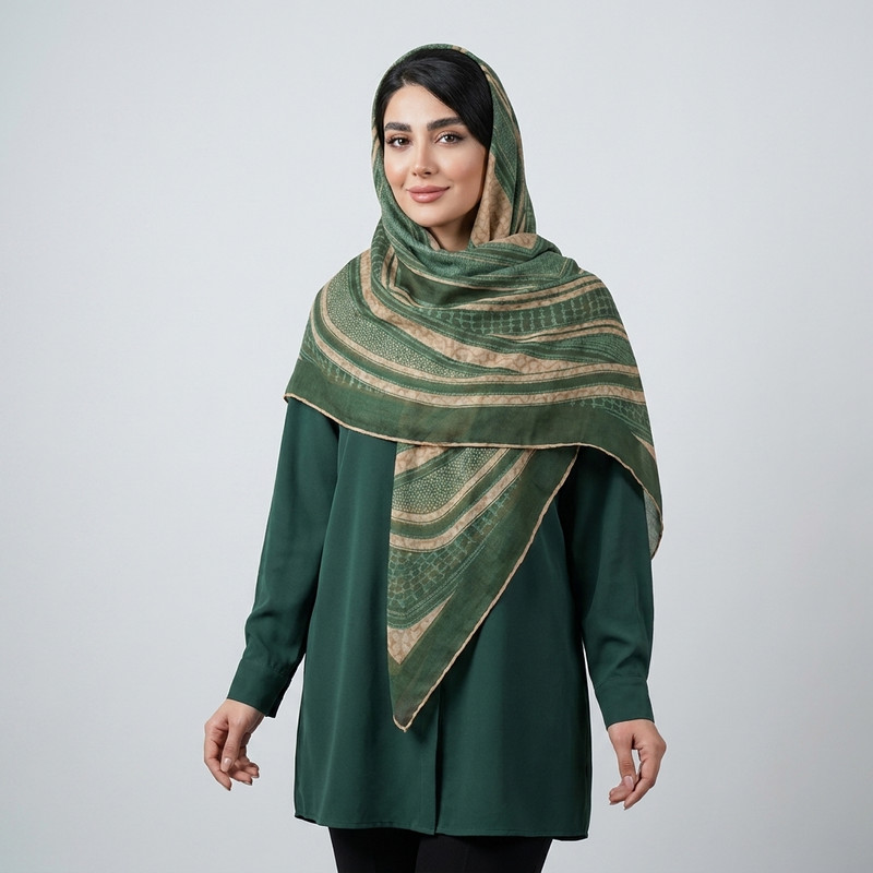 روسری زنانه مدل نخی 