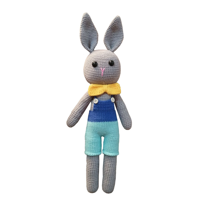 عروسک بافتنی مدل آقا خرگوشه