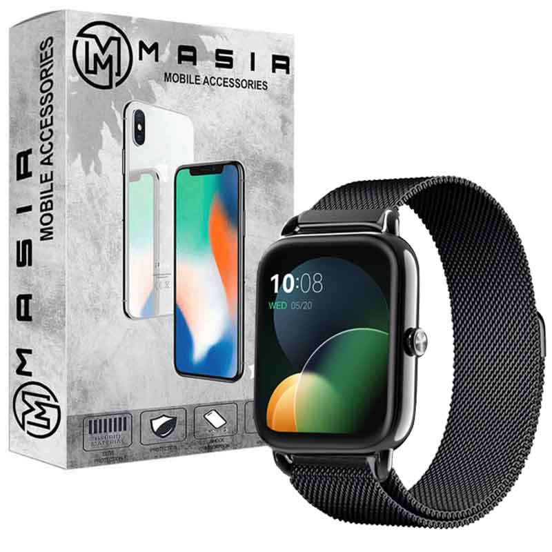 بند مسیر مدل میلانس مناسب برای ساعت هوشمند هایلو RS4 / RS4 PLUS