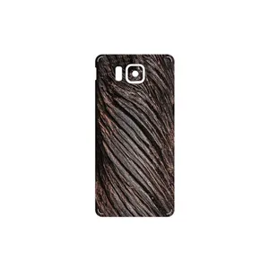 MAHOOT Wood Texture 9 Cover Sticker for Samsung Galaxy Alpha