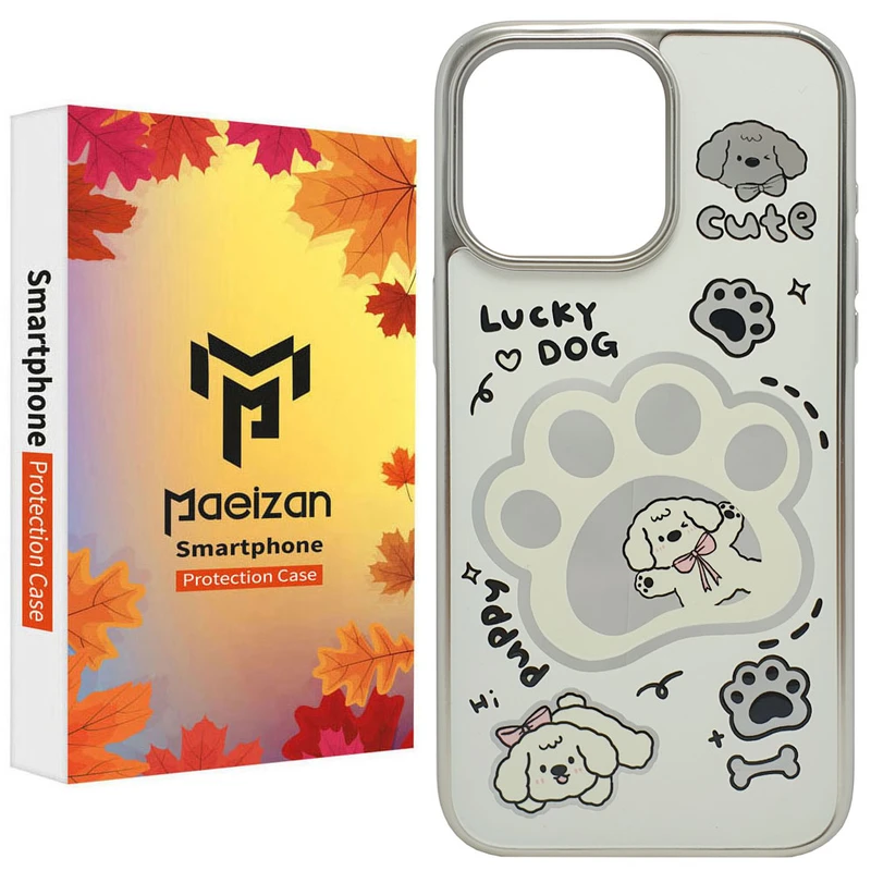 کاور پاییزان مدل پنجه سگ تیتانیومی طرح لاکچری مناسب برای گوشی موبایل اپل IPhone 15 Pro Max