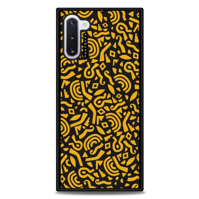 کاور آکام مدل AMC-WSGN10-DOODLE11 مناسب برای گوشی موبایل سامسونگ Galaxy Note 10
