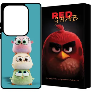  RED GHAB RCHAPN13P Cover For Xiaomi Redmi Note 13 Pro 4G / Poco M6 Pro 4G