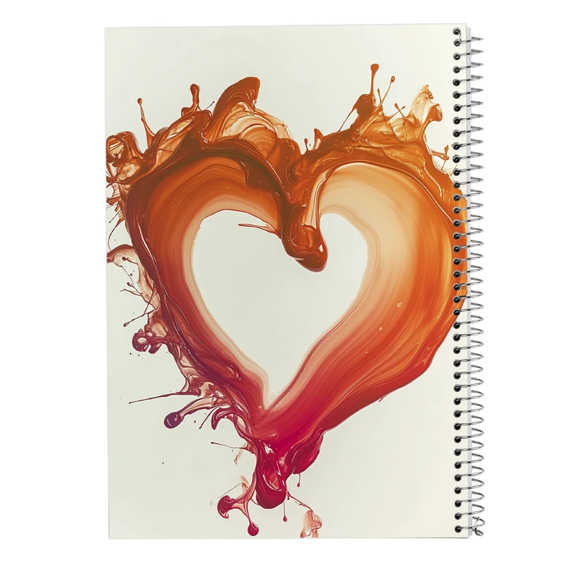 دفتر نت موسیقی 50 برگ مدوپد مدل عاشقانه love کد DF14274