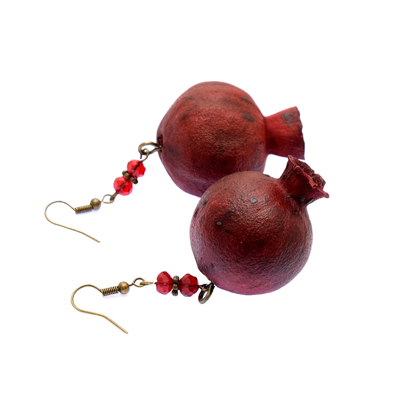 گوشواره زنانه مدل انار Y75