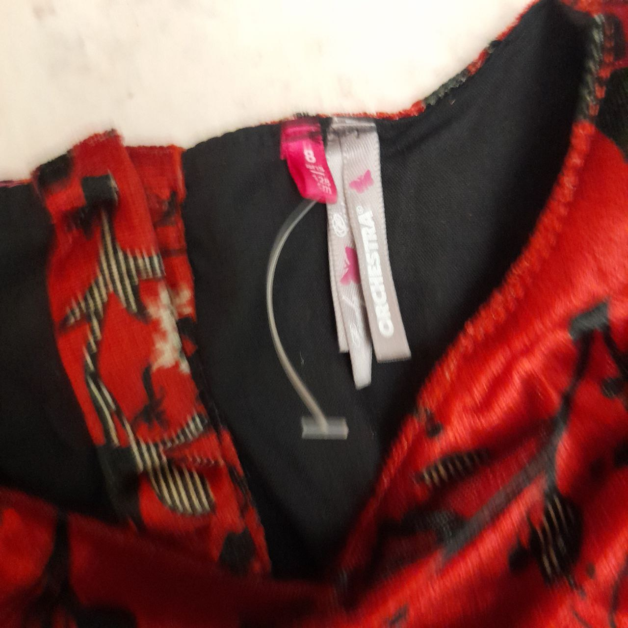 پیراهن دخترانه ارکسترا مدل 345345356