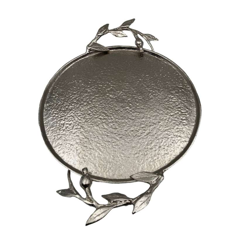 سینی مدل گرد طرح انار کد D100