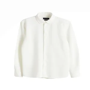 پیراهن آستین بلند یقه دکمه دار مردانه ال سی وایکیکی مدل W5DV52Z8