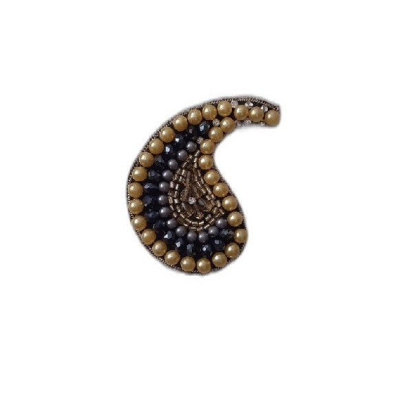 گل سینه زنانه مدل بته جقه گل سینه زنانه مدل بته جقه