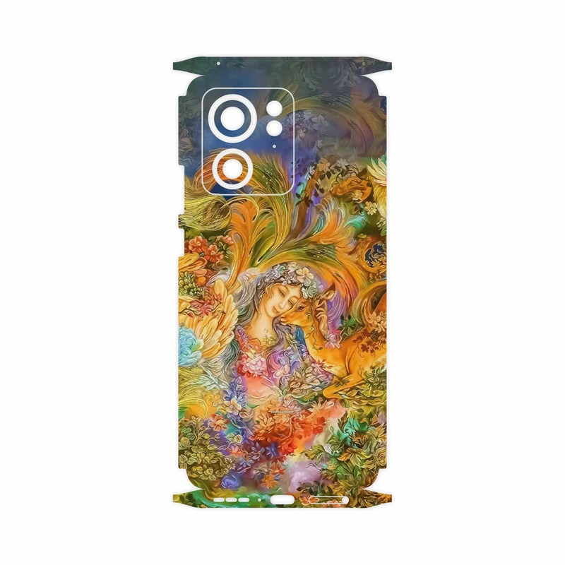 برچسب پوششی ماهوت مدل Persian miniature 3-FullSkin مناسب برای گوشی موبایل موتورولا Edge 40