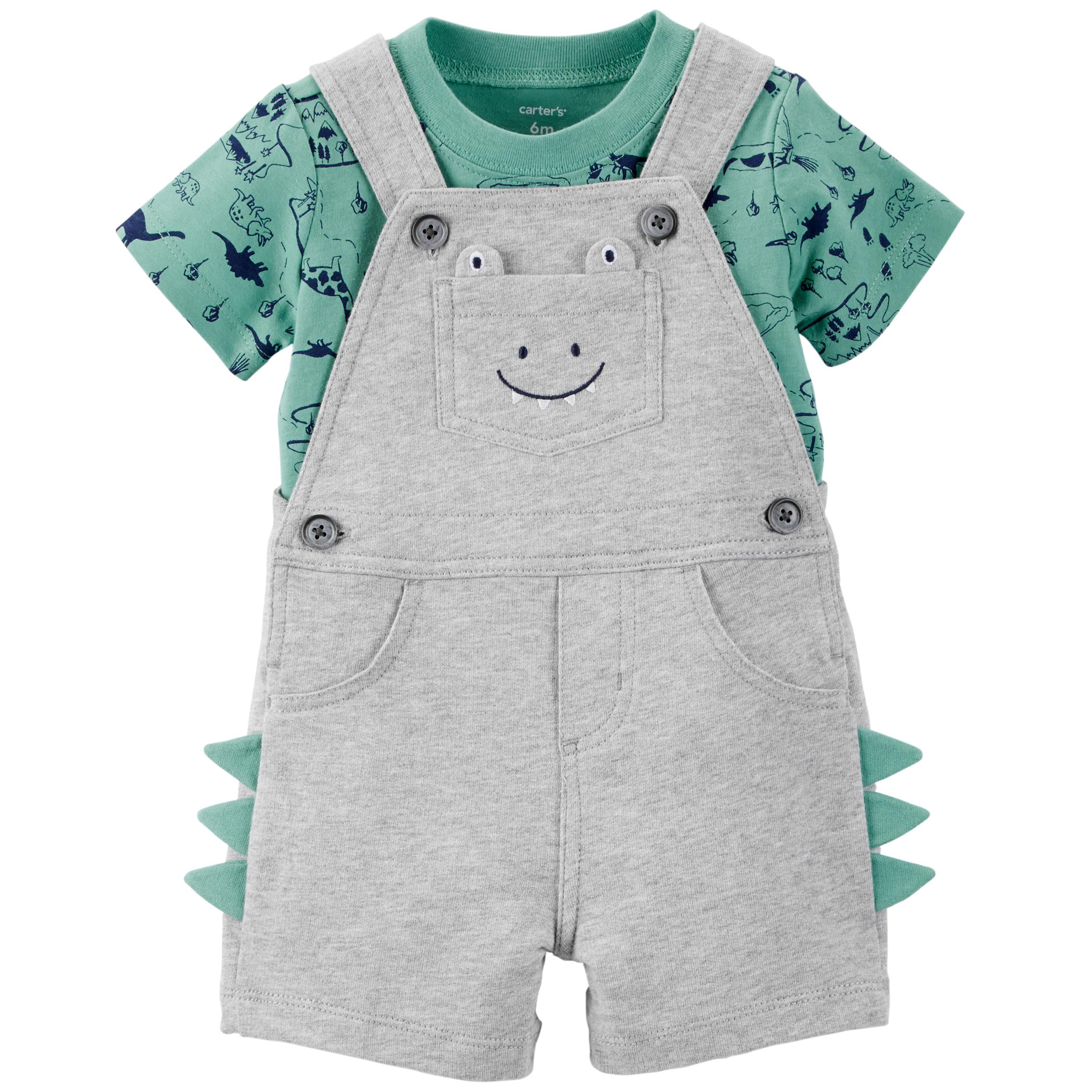 ست تی شرت و سرهمی نوزادی کارترز مدل 1445