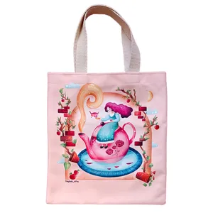 ساک خرید نقش افرا مدل چای دخت کد TB-CD-3040