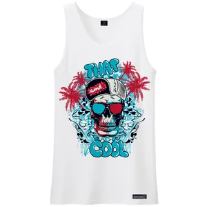 زیرپوش بدون آستین مردانه 27 مدل Skull 3D کد MH331