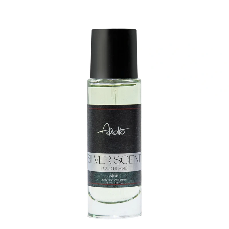 عطرجیبی مردانه آدولفو مدل Silver Scent حجم 35 میلی لیتر