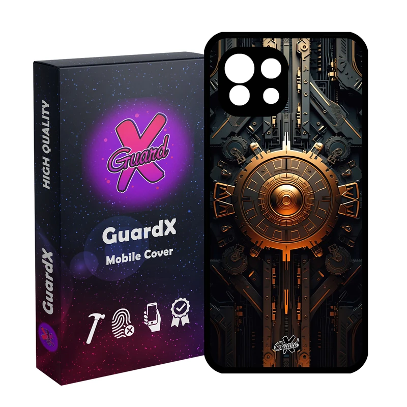 کاور گارد ایکس طرح قفل مدل Glass10614 مناسب برای گوشی موبایل شیائومی  MI 11 Lite