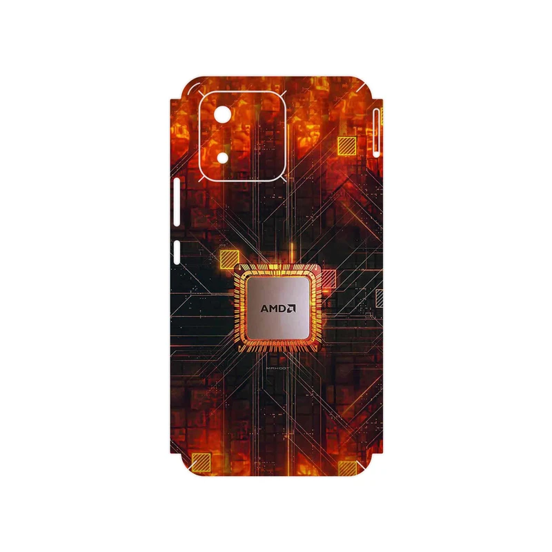 برچسب پوششی ماهوت مدل AMD مناسب برای گوشی موبایل آنر X5