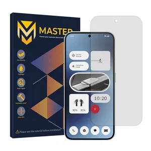 Master Resistant model transparent screen protector suitable for Nothing Phone 2a mobile phone