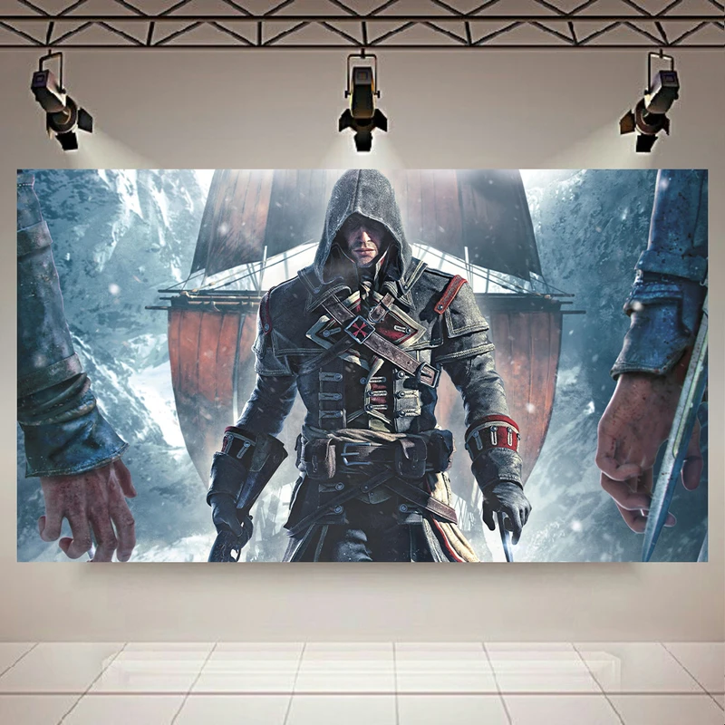 پوستر طرح Game مدل Assassins Creed Rogue کد AR12650
