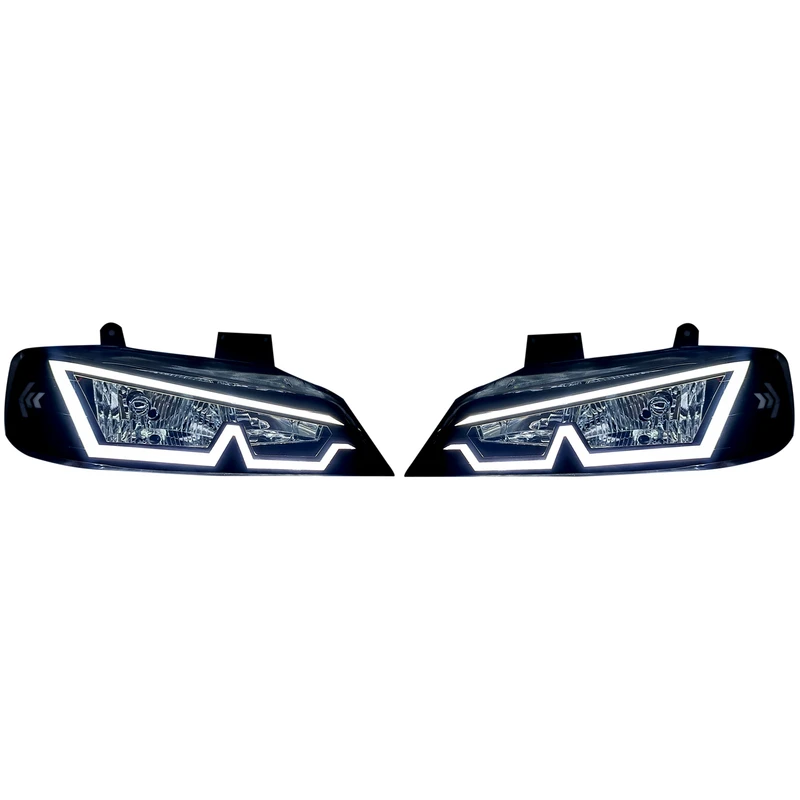 چراغ جلو خودرو گروه پژوهش صنعت مدرن مدل M مناسب برای پژو پارس بسته دو عددی