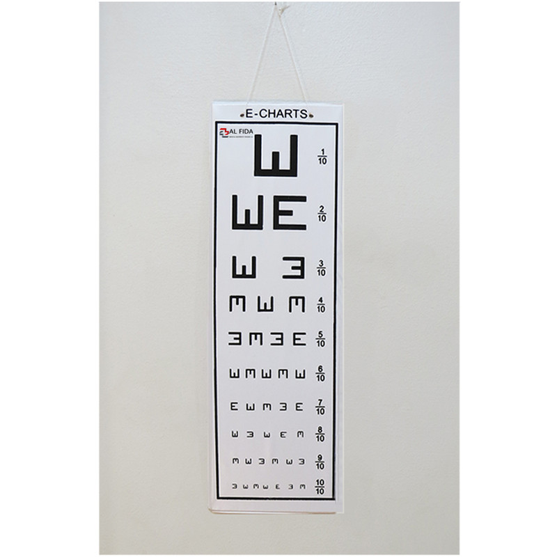 چارت بینایی سنجی آل فیدا مدل 14C01