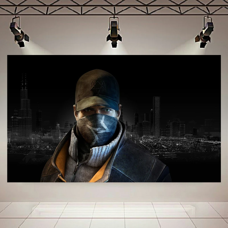 تابلو بوم طرح گیم مدل Watch Dogs 2 کد AR2044
