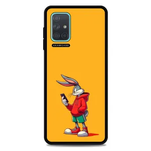 AKAM AMC-WSGA71-BUNNY-3 Cover For Samsung Galaxy A71